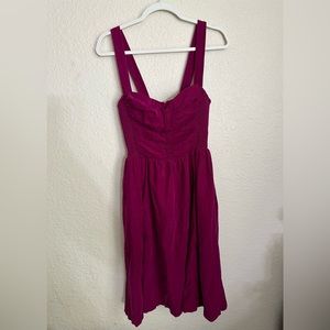 Plum dress